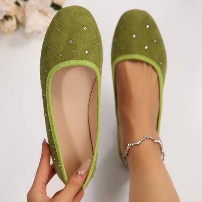 Stella Suede Flats