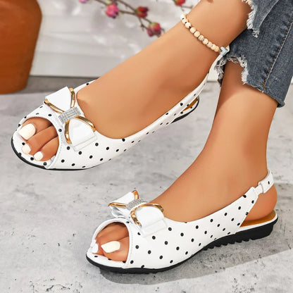 Amora Polka Dot Flats