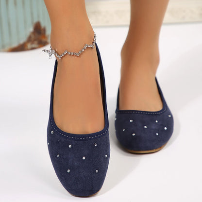 Stella Suede Flats
